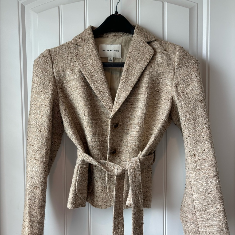 Women’s Small Banana Republic Tweed Blazer